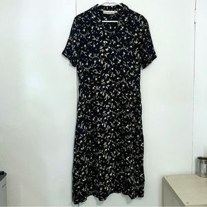 Vintage floral maxi dress